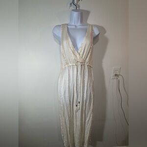 L space bathing suit cover-upon